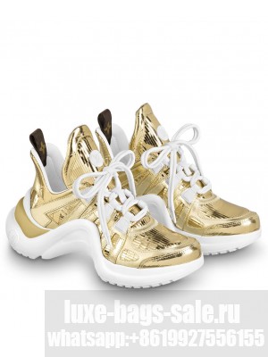 Louis Vuitton Women's LV Archlight Trainers Golden