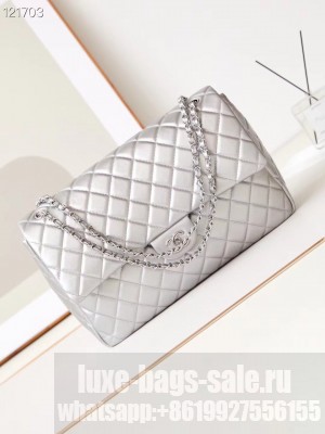 Chanel LARGE 2.55 HANDBAG AS4661 Silver