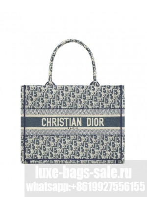 Christian Dior Book Tote Medium Cream