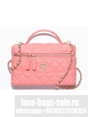 CHANEL LONG VANITY WITH CHAIN AP4407 Light Pink