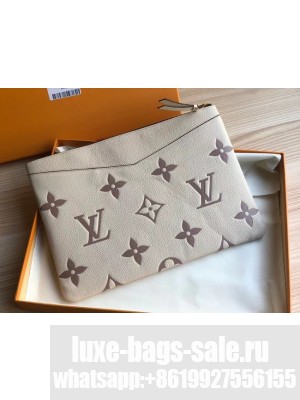 Louis vuitton original POCHETTE VOYAGE M80174 Cream