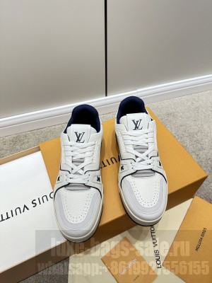 Louis Vuitton Unisex LV Trainer Sneakers 2023 021
