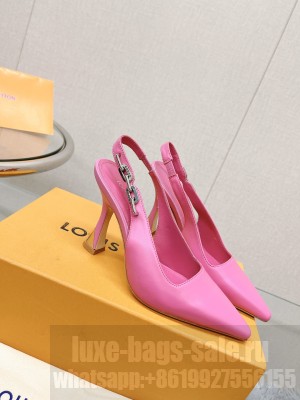 Louis Vuitton Women's 9.5cm Sparkle Slingback Pump 05