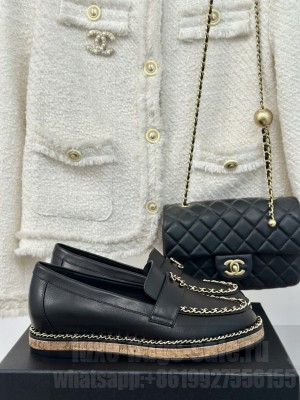 Chanel Loafers With Chain 2024 03