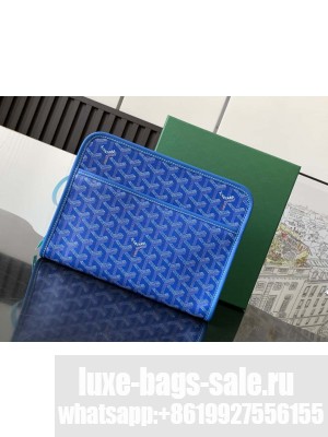 Goyard Jouvence MM Toiletry Bag Blue