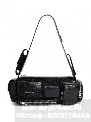 Balenciaga Superbusy XS Sling Bag Black