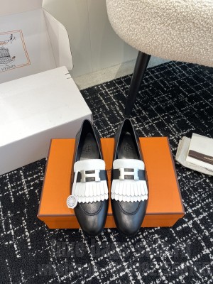 Hermes Royal Loafer in goatskin 2024 black