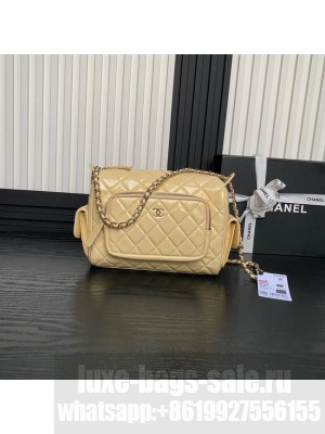 Chanel CAMERA CASE AS5156 Apricot