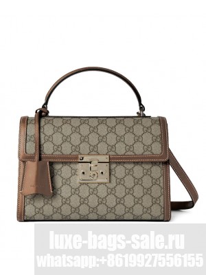 Gucci Padlock series medium-sized handbag Coffee