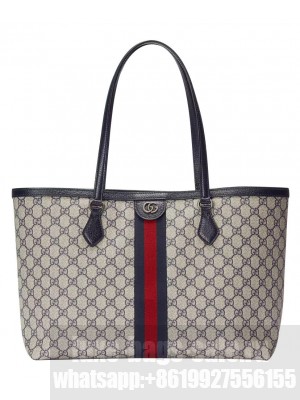 Gucci Ophidia Medium GG Tote 631685 Dark Blue