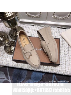 Loro Piana Open Walk Suede Booties