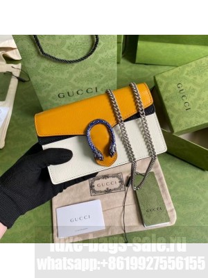Gucci Dionysus super mini bag 476432 Burnt orange and white