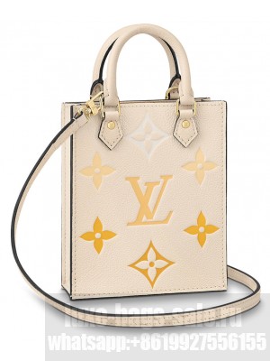 Louis Vuitton Petit Sac Plat M80449 Cream