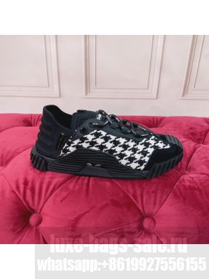 DOLCE & GABBANA NS1 SLIP ON SNEAKERS IN MIXED MATERIALS 2022 031