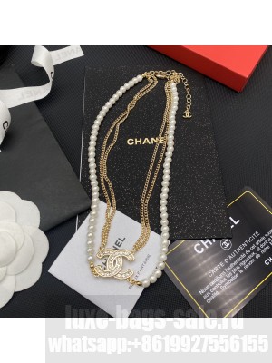 CHANEL Necklace ABA419