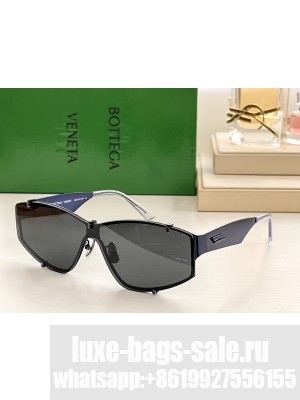 BOTTEGA VENETA GRIP Metal shield sunglasses