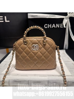 CHANEL MINI SHOPPING BAG AS5131 Dark Beige