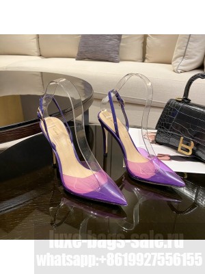 GIANVITO ROSSI RIBBON D'ORSAY 105 MM TPU SANDALS 2022 COLLECTION 05