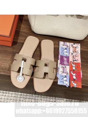 Hermes Oran Flat Slide Sandals 2023 Collection 023