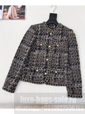 Chanel Women's Tweed Jacket Black