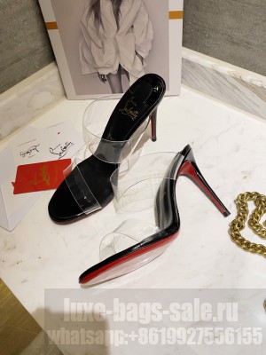 Christian Louboutin Just Nothing 10 mm Mule Black 2021 Collection