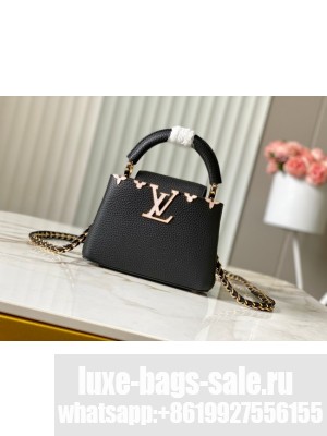 Louis Vuitton Capucines Mini M11342 black