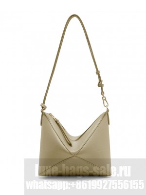 Loewe Bright Nappa Cow Leather Puzzle Fold Handbag Green
