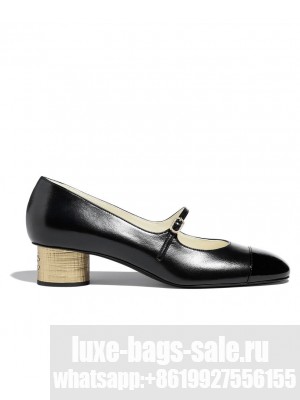 Chanel Women's Mary Janes G45952 Black