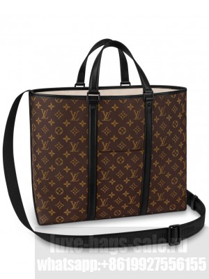 Louis Vuitton Week-End Tote GM M45733 Brown