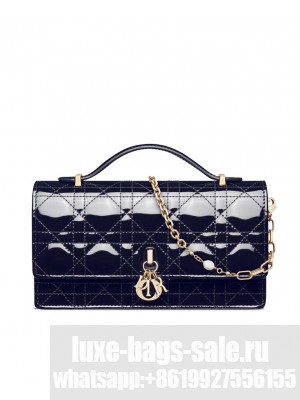 Christian Dior My Dior Top Handle bag Dark Blue