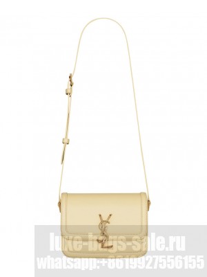 Saint Laurent Solferino Small Satchel 6343060 Cream