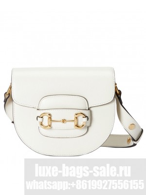 Gucci Horsebit 1955 Mini Rounded Bag 760191 Cream