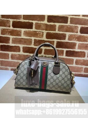 Gucci Original Leather GG Supreme SHOULDER BAG 724575 brown