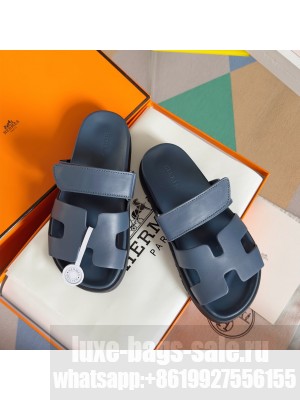 Hermes Unisex Chypre Flat Sandals 016