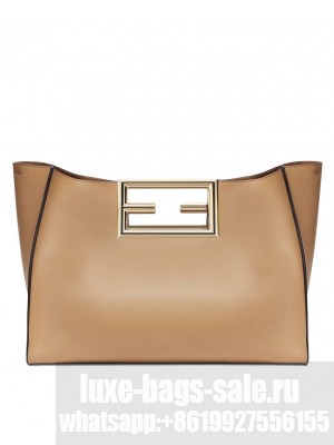 Fendi Way Medium 8BH391 Apricot