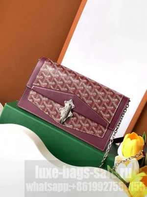 Goyard Duchesse Marie-Caroline Bag Burgundy