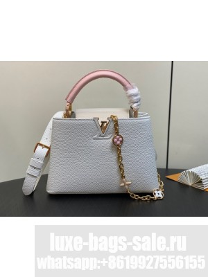 Louis Vuitton Capucines BB M52689 white