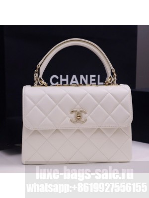 CHANEL small Flap Bag With Top Handle 92236-7