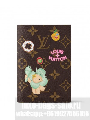 Louis Vuitton 57th Street NYC Passport Cover M12999 Yellow