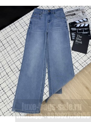 Miumiu Women's Straight Jeans Blue