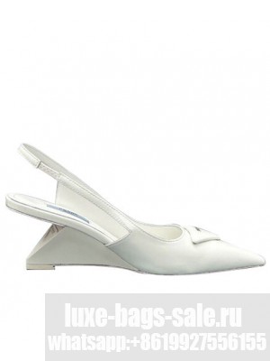 Prada Women's Sling-Back Pumps Cream