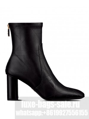 Christian Dior Women's D-Shadow Heeled Ankle Boot Black