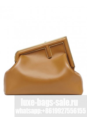 Fendi First Medium 8BP127 Coffee