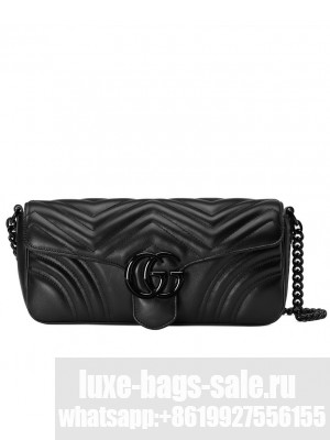Gucci GG Marmont Shoulder Bag 734814 Black