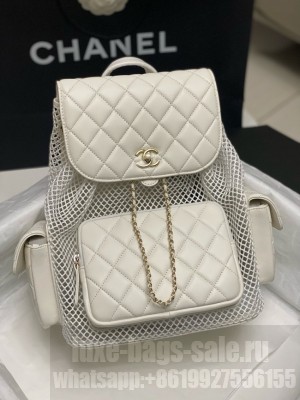 Chanel BACKPACK AS5483 WHITE