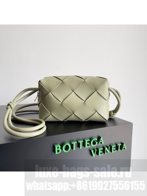 Bottega Veneta Intrecciato Concert Pouch D794258 Travertine