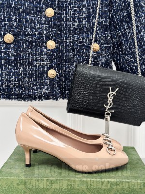 Gucci Horsebit 5cm Pumps Light Pink