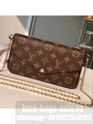 Louis Vuitton Pochette Félicie Chain Wallet WOC M61276 Monogram Canvas  Collection