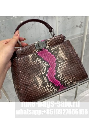 Fendi Python Peekaboo Mini Bag 04