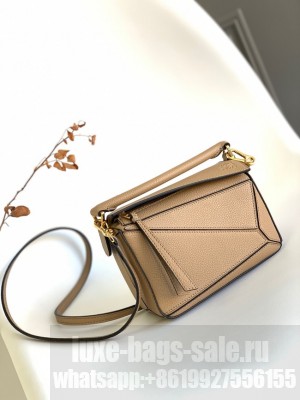Loewe mini Puzzle Bag Original Leather 6124 Apricot